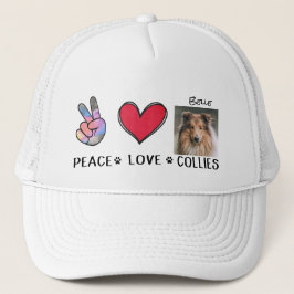 Boné Dog Border Collies Trucker Hat