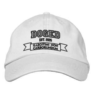 Boné DOGED illegitimi non carborundum