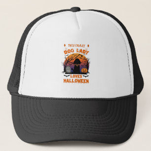 Boné Doida Senhora dos Cães Ama Túmulo de Abóbora de Po