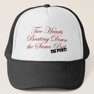 Boné Dois corações