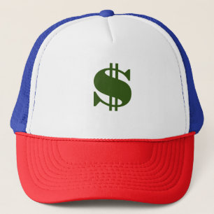 Boné Dollar sign, money