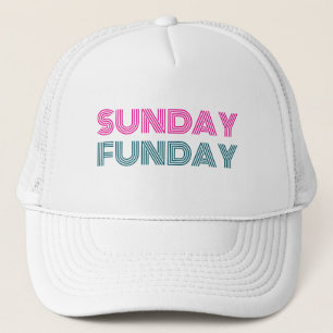 Boné Domingo Divertido Personalizar Engraçado