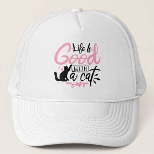 Boné Dona de Gato Louca, Gatinho Fofo Gato Engraçado