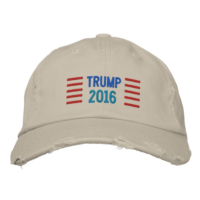 Boné Donald Trump 2016 Embroidered (Frente)