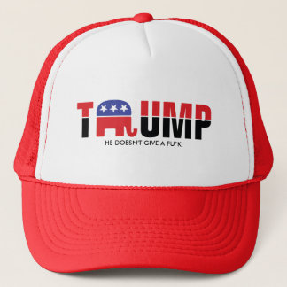 Boné Donald Trump 2016 - Não dá um fu*k