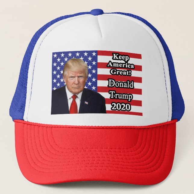 Boné Donald Trump 2020 - "Keep America EXCELENTE!" (Frente)