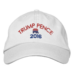 Boné Donald Trump Mike Pence - com Elefante Republicano