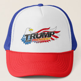 Boné Donald Trump Para O Presidente Trucker Hat