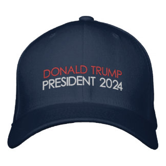 Boné Donald Trump Presidente 2024