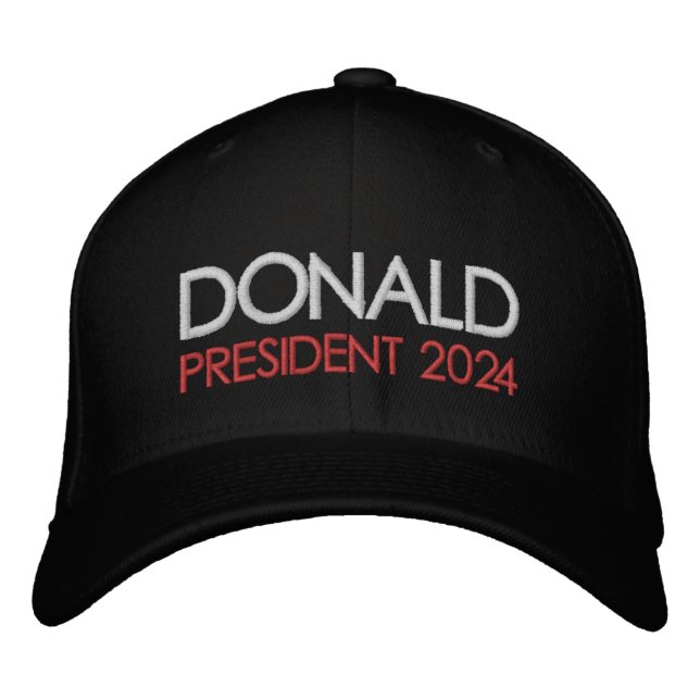Boné Donald Trump Presidente 2024 (Frente)