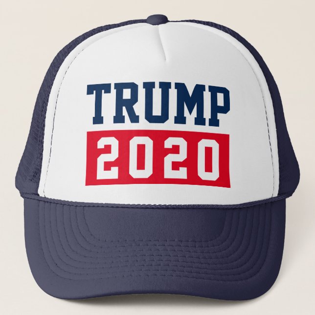 Boné Donald Trump presidente apoio eleitoral 2024 (Frente)