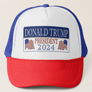 Boné Donald Trump Presidente em 2024