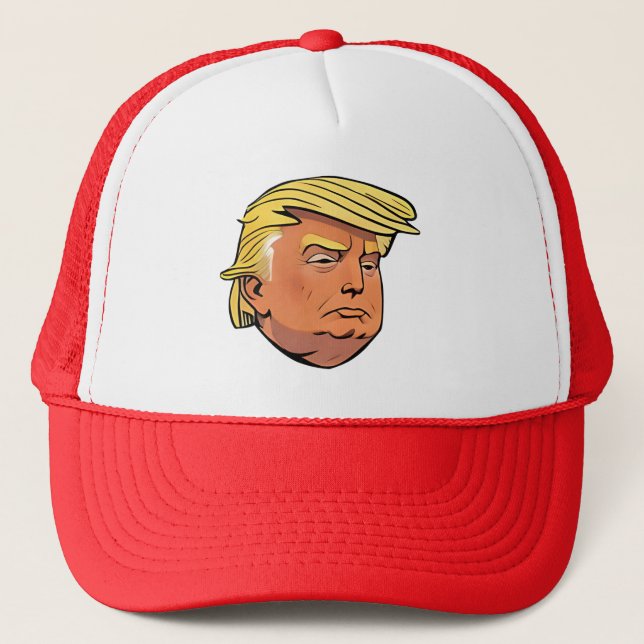 Boné Donald Trump Trucker Hat (Frente)