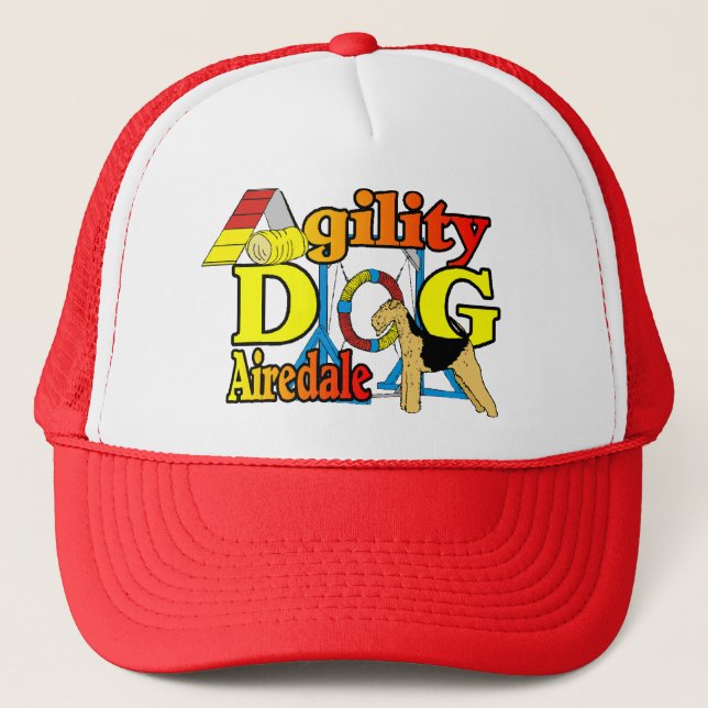 Boné Dons de Airedale_Agilidade (Frente)