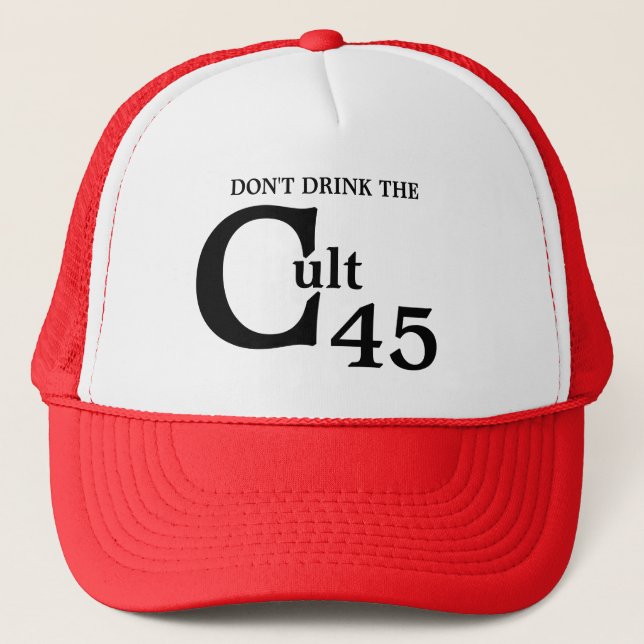 Boné Don't Drink the Cult 45 (Frente)