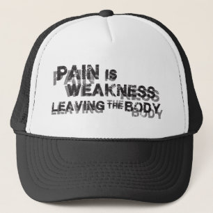 Boné Dor É Fraqueza Deixando O Corpo