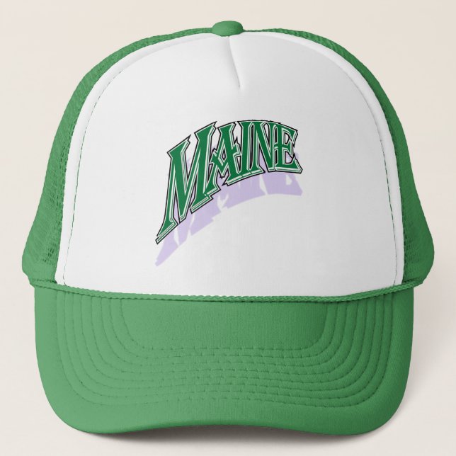 Boné dos greencaps de Maine (Frente)