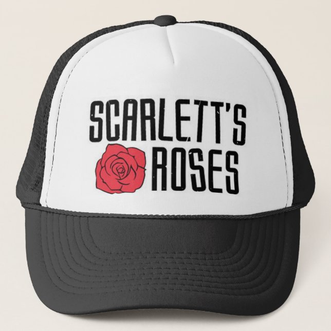 Boné dos rosas de Scarlett (Frente)