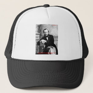 Boné Dostoevsky "Deus Pretende" Com Dons De Citação D