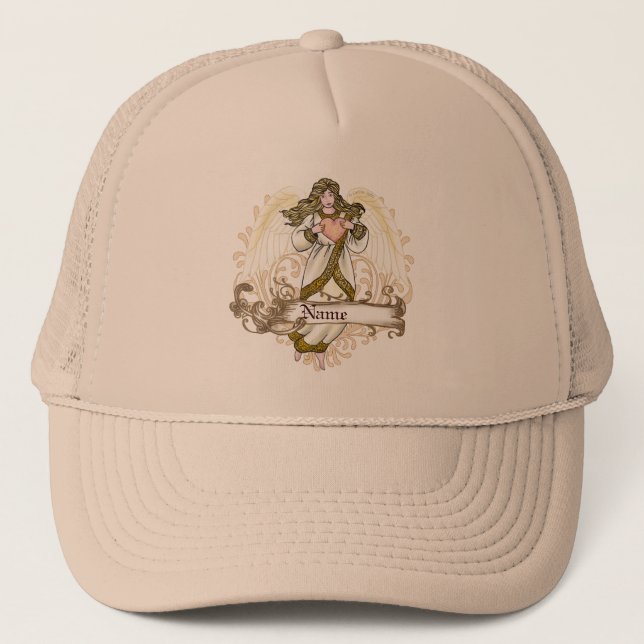 Boné Dourado Angel Heart Hat (Frente)