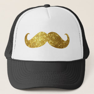 Boné Dourado bigode