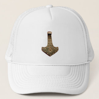 Boné Dourado Thor Hammer - chapéu branco