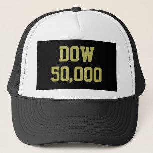 Boné Dow 50.000 Celebração do mercado de ações