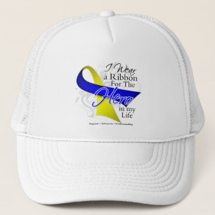 Boné Down Syndrome Ribbon Hero in My Life