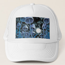 Boné Doze Cogumelos Mágicos Na Lua Completa