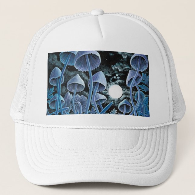 Boné Doze Cogumelos Mágicos Na Lua Completa (Frente)
