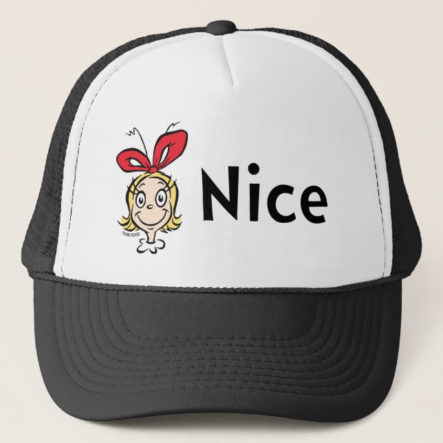 Boné Dr. Seuss | Cindy-Lou Quem é Simpática (Frente)