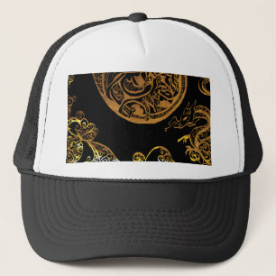 Boné Dragão Dourado