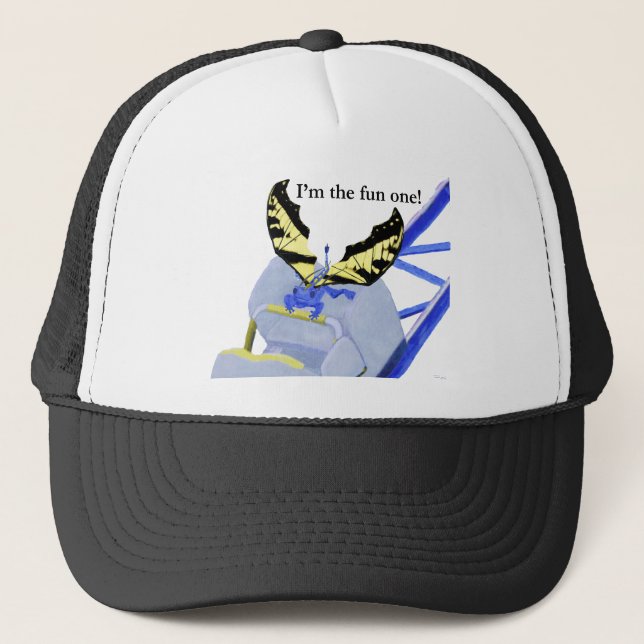 Boné dragão na montanha russa (Frente)