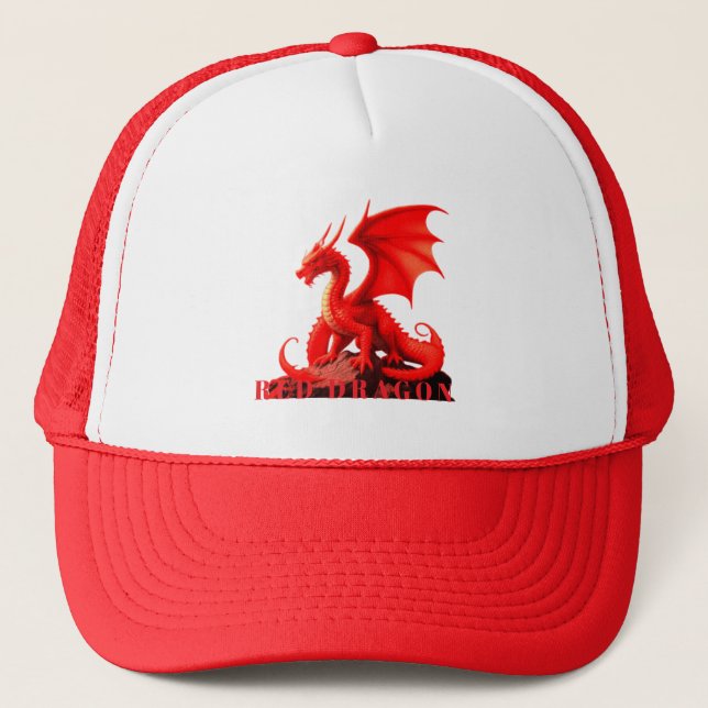 BONÉ DRAGÃO VERMELHO (Frente)