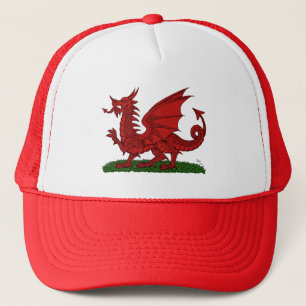 Boné Dragão Vermelho do País de Gales