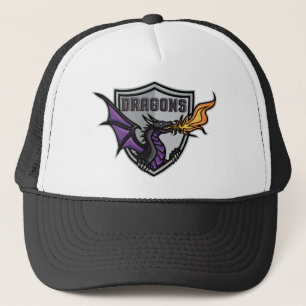 Boné Dragões Hockey Logo Trucker Hat