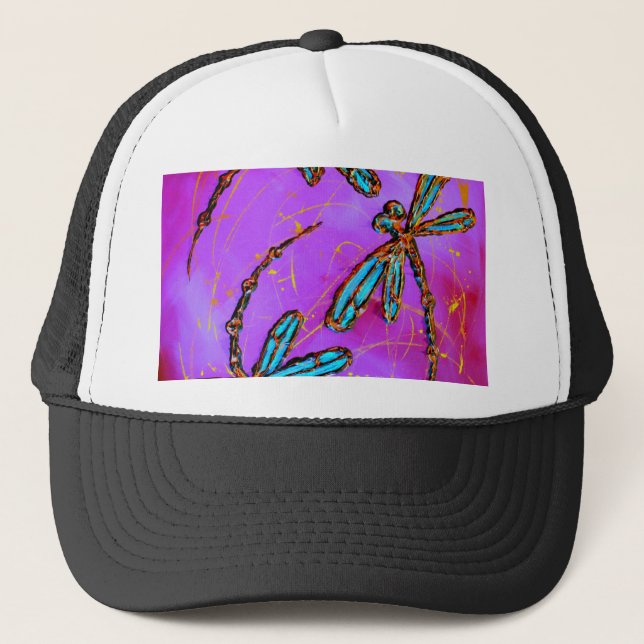 Boné Dragonfly Flit Electric Pink (Frente)