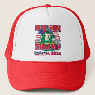 Boné Drain-The-Swamp-DeSantis-2024