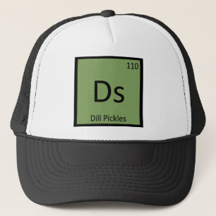 Boné Ds - Dill Pickles Química Símbolo de Mesa Perió