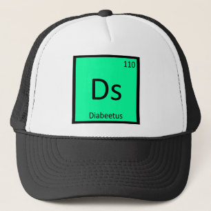 Boné Ds - Química Memória Diabeetus Mesa Periódica