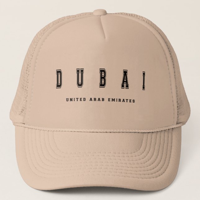 Boné Dubai United Arab Emirates (Frente)