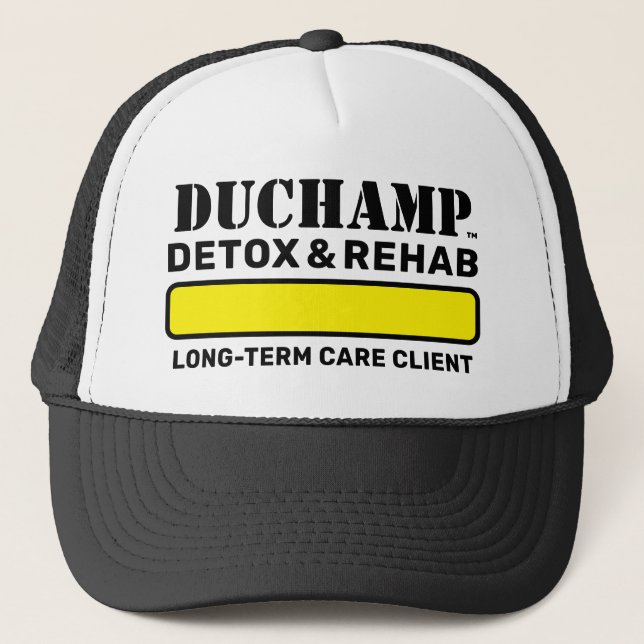 Boné Duchamp™ Detox & Rehab Trucker Hat (Frente)