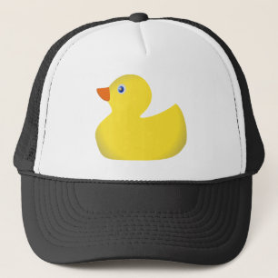 Boné Ducky de borracha amarelo