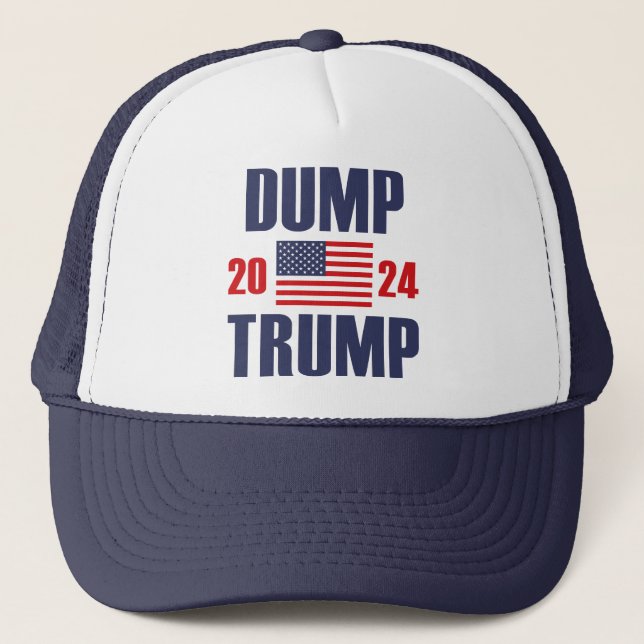 Boné Dump Trump 2024 (Frente)