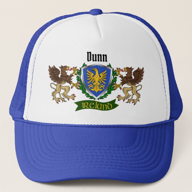 Boné Dunn/O'Dunn Irish Shield Personalizado (Frente)