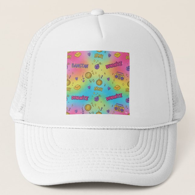 Boné Dynamite Pop Art Rainbow Pattern (Frente)