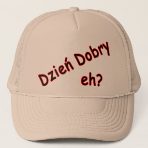 Boné Dzien Dobry, hein? Ângulo