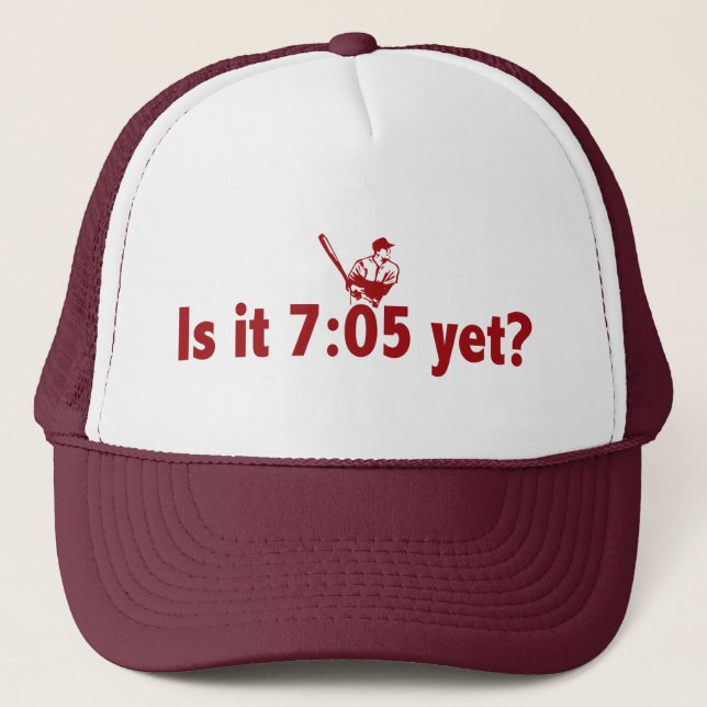 Boné É 7:05 ainda? (Basebol de Philly) (Frente)