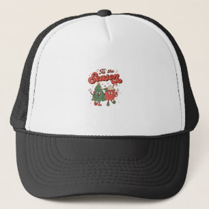Boné É a Temporada Natal Retro Anos 70 80 Vintage Gro