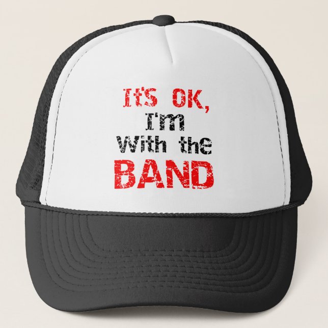 Boné É APROVADO, mim é com a banda (Frente)